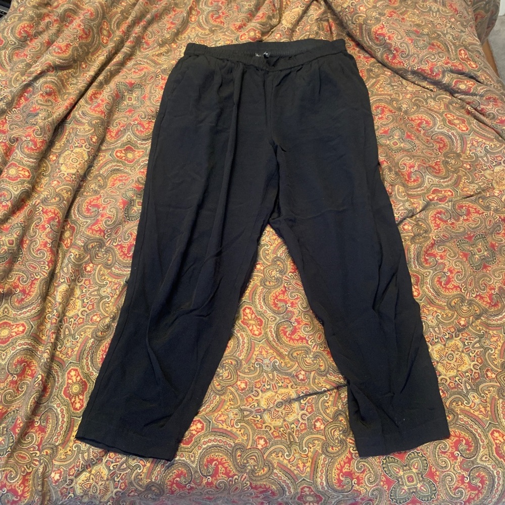 Eileen Fisher Black Casual Pants